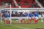 Ryan Thomson is offside???! Pars v Cowdenbeath 20th April 2013. (2 of 2)