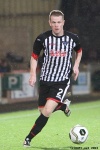 Andy Geggan. Pars v Raith Rovers (Ramsden Cup) 20th August 2013.