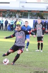 Pars v Stranraer 11th January 2014. Ryan Wallace steps up to take the penalty.