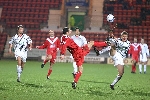 Pars v Airdrie United 7th January 2006. Lee Makel in action.