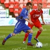 Pars v Nottingham Forest 26th July 2007.  Nick Phinn in action.