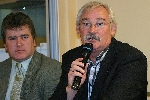 Meet the Manager Night 28th November2005. Rodney Shearer and Jim Leishman.