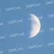 The Moon from Dens Park.