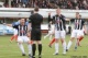 Josh Falkingham and Ryan Thomson argue the case. Pars v Cowdenbeath 20th April 2013.