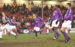 Pars v Livingston 5th Febuary 2003 (Scottish Cup 3rd Round replay ) 2nd picture of the first goal