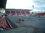 Pitch from away end