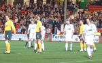 Pars free kick prior to goal