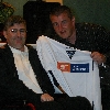 Meet the Management night. 1st September 2005. Peter wins a home top.