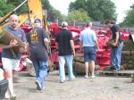 A hectic time getting the turf sold. 10th August 2003.