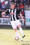 Alex Whittle. Pars v Hamilton Academical 6th April 2013.