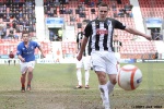 Stephen husband scores! (1 of 2). Pars v Cowdenbeath 20th April 2013.