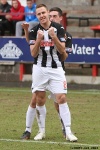 Stephen husband celebrates! Pars v Cowdenbeath 20th April 2013.