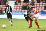 Pars v Hamilton Academical 2nd February 2013. Ryan Wallace v Martin Canning.