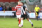 Pars v Hamilton Academical 2nd February 2013. Jordan McMillan in action.