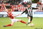 Pars v Hamilton Academical 2nd February 2013. Joe Cardle v Ziggy Gordon.