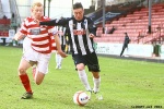 Pars v Hamilton Academical 2nd February 2013. Joe Cardle v Ziggy Gordon.
