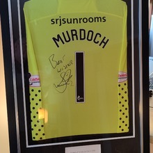 Sean Murdoch framed shirt