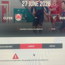 What? No team lineups a week after game