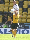 Livingston v Pars 20th August 2005. Andy Tod in action.