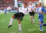 Pars v Bristol Rovers 24th July 2007. Phil McGuire v Craig Disley.