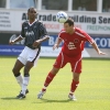 Pars v Carlisle United 22nd July 2006. Frederic Daquin in action.