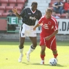 Pars v Carlisle United 22nd July 2006. Soulmayne Bamba v Karl Hawley.