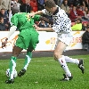 Pars v Celtic 28th August 2005. Greg Ross v Mo Camara.