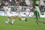 Pars v Celtic 28th August 2005. Bartosz Tarachulski v Aiden McGeady.