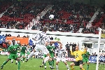 Pars v Celtic 28th August 2005. Noel Hunt in action.