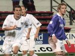 Pars v Cowdenbeath (CIS Cup 2nd round) 24th September 2003. Andy Tod v Bryan Gilfillan