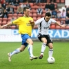Pars v Hamilton Academical 20th October 2007. Nick Phinn in action.