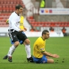Pars v Hamilton Academical 20th October 2007. Stevie Crawford v James McArthur.