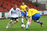 Pars v Hamilton Academical 20th October 2007. Calum Woods in action.