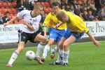 Pars v Hamilton Academical 20th October 2007. Calum Woods v Brian Easton.