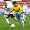 Pars v Hamilton Academical 20th October 2007. Calum Woods v Mark Gilhaney.