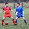 Queen of the South Supporters v Dunfermline Athletic Supporters Team. 15th March 2008. Stoo Meldrum in action.