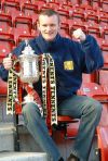 Scott Wilson with Tennents Scottish Cup