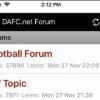 Android and iOS Forum Mobile App
